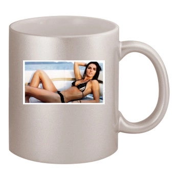 Hilary Rhoda 11oz Metallic Silver Mug