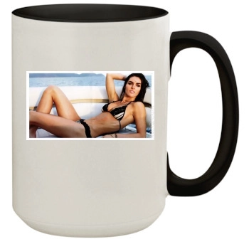 Hilary Rhoda 15oz Colored Inner & Handle Mug