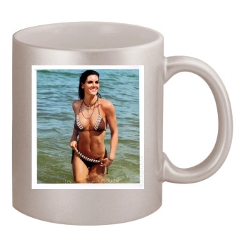 Hilary Rhoda 11oz Metallic Silver Mug