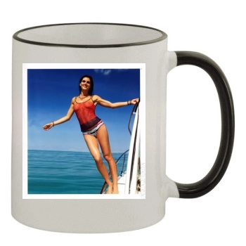 Hilary Rhoda 11oz Colored Rim & Handle Mug