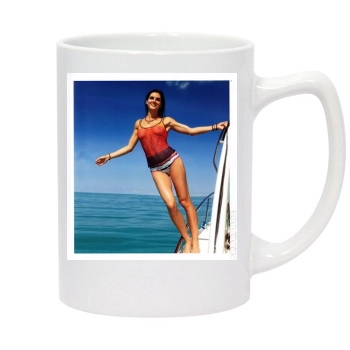 Hilary Rhoda 14oz White Statesman Mug