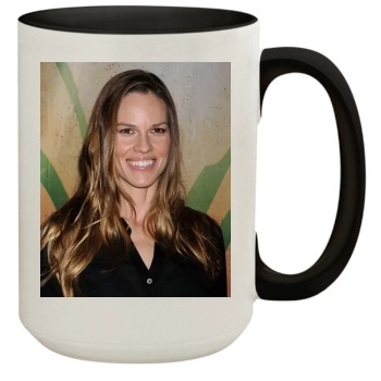 Hilary Swank 15oz Colored Inner & Handle Mug