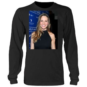 Hilary Swank Men's Heavy Long Sleeve TShirt