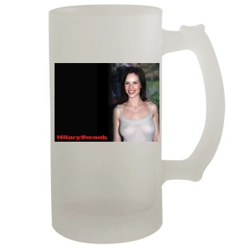 Hilary Swank 16oz Frosted Beer Stein