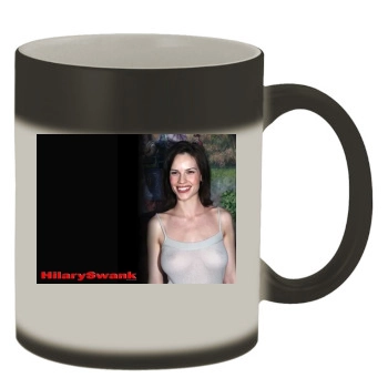 Hilary Swank Color Changing Mug