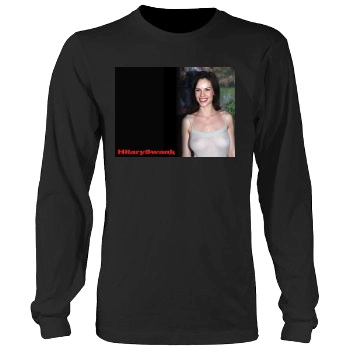 Hilary Swank Men's Heavy Long Sleeve TShirt