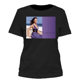 Hilary Swank Women's Cut T-Shirt