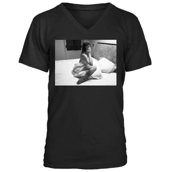 Hilary Swank Men's V-Neck T-Shirt