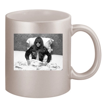 Hilary Swank 11oz Metallic Silver Mug