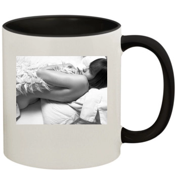 Hilary Swank 11oz Colored Inner & Handle Mug