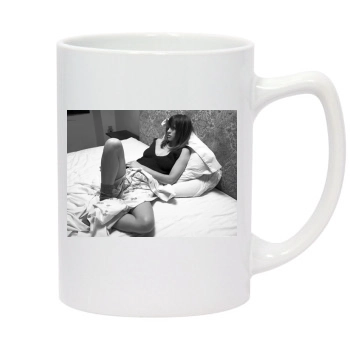 Hilary Swank 14oz White Statesman Mug