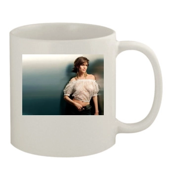 Hilary Swank 11oz White Mug