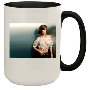 Hilary Swank 15oz Colored Inner & Handle Mug