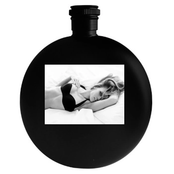 Hilary Swank Round Flask