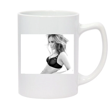 Hilary Swank 14oz White Statesman Mug