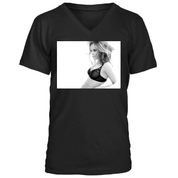 Hilary Swank Men's V-Neck T-Shirt