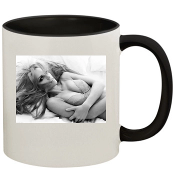 Hilary Swank 11oz Colored Inner & Handle Mug