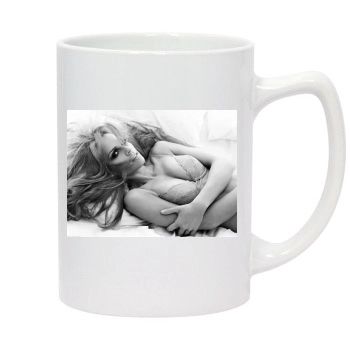 Hilary Swank 14oz White Statesman Mug