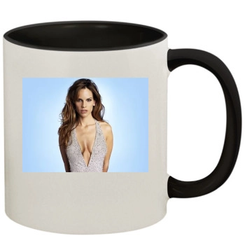 Hilary Swank 11oz Colored Inner & Handle Mug