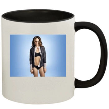 Hilary Swank 11oz Colored Inner & Handle Mug