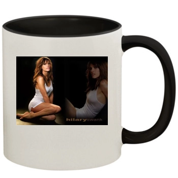 Hilary Swank 11oz Colored Inner & Handle Mug