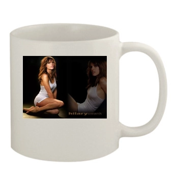 Hilary Swank 11oz White Mug