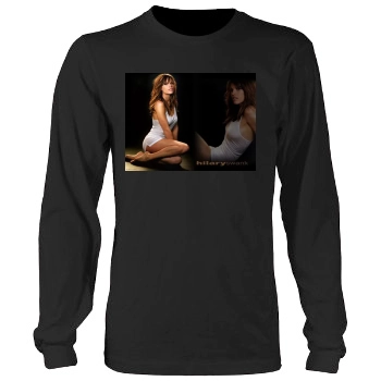 Hilary Swank Men's Heavy Long Sleeve TShirt