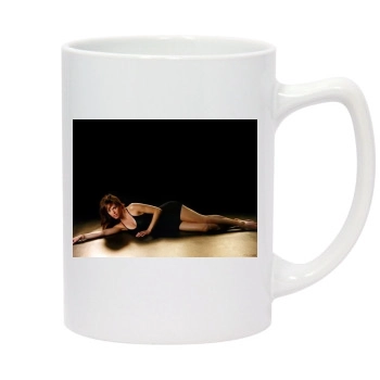 Hilary Swank 14oz White Statesman Mug