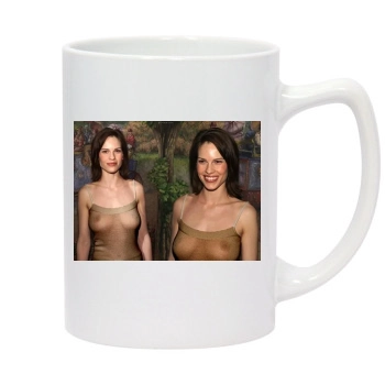 Hilary Swank 14oz White Statesman Mug