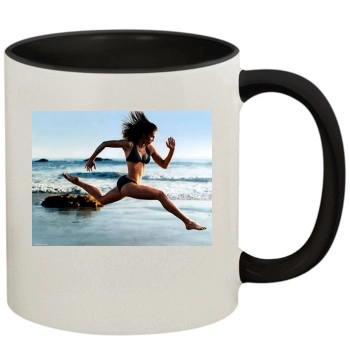 Hilary Swank 11oz Colored Inner & Handle Mug