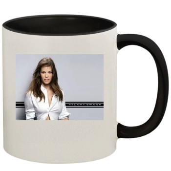 Hilary Swank 11oz Colored Inner & Handle Mug