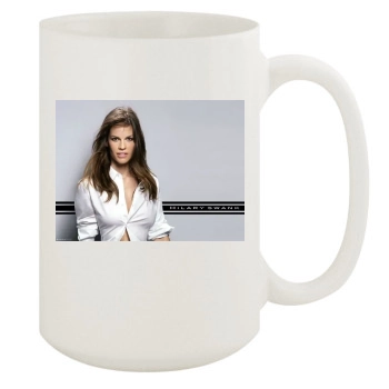 Hilary Swank 15oz White Mug