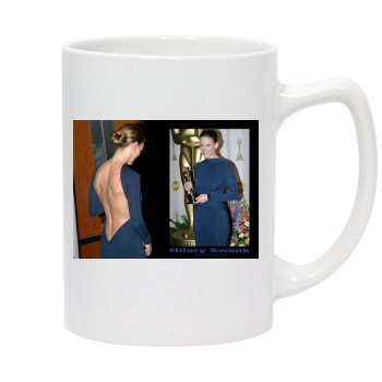 Hilary Swank 14oz White Statesman Mug