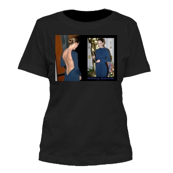 Hilary Swank Women's Cut T-Shirt