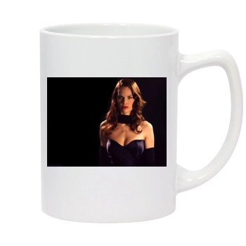 Hilary Swank 14oz White Statesman Mug