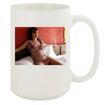 Hilary Swank 15oz White Mug