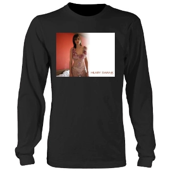 Hilary Swank Men's Heavy Long Sleeve TShirt