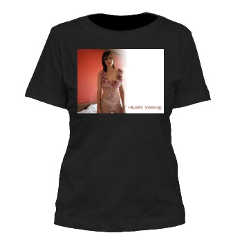 Hilary Swank Women's Cut T-Shirt