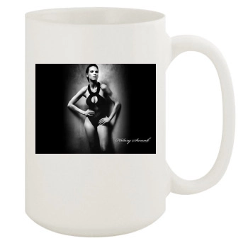 Hilary Swank 15oz White Mug