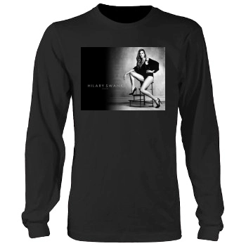 Hilary Swank Men's Heavy Long Sleeve TShirt