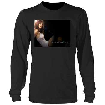 Hilary Swank Men's Heavy Long Sleeve TShirt