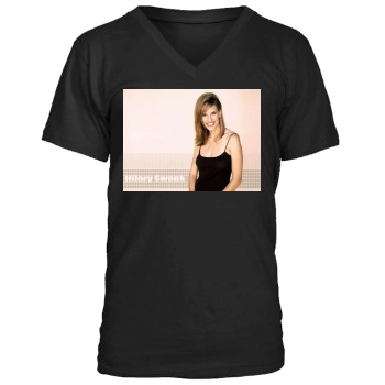 Hilary Swank Men's V-Neck T-Shirt