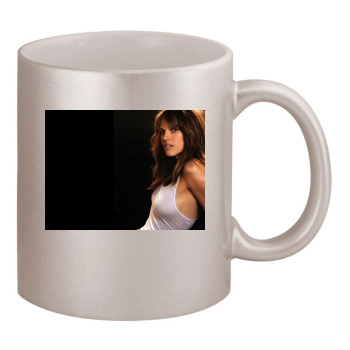 Hilary Swank 11oz Metallic Silver Mug