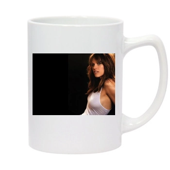 Hilary Swank 14oz White Statesman Mug