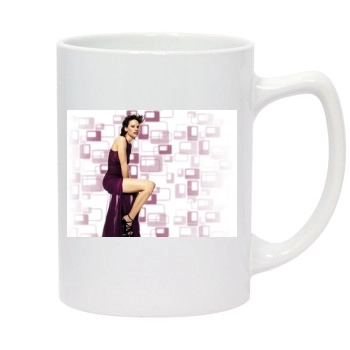 Hilary Swank 14oz White Statesman Mug