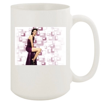 Hilary Swank 15oz White Mug