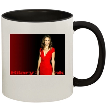 Hilary Swank 11oz Colored Inner & Handle Mug