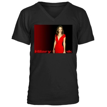 Hilary Swank Men's V-Neck T-Shirt