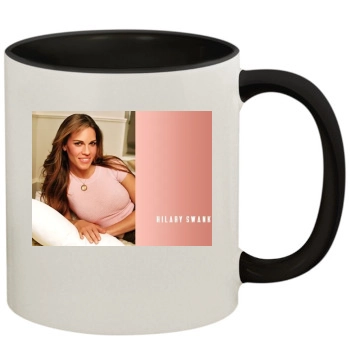 Hilary Swank 11oz Colored Inner & Handle Mug