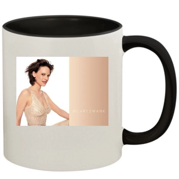 Hilary Swank 11oz Colored Inner & Handle Mug